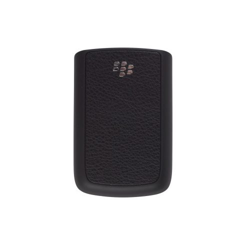 Akkufedél, Blackberry 9700, 9780 Bold bőr (fekete)