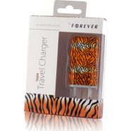 Forever autós USB töltő (tigris) 1A