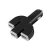 Forever Triple USB autós USB töltő 4100mAh fekete