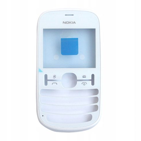 Előlap, Nokia Asha 200, 201 csak előlap (fehér)