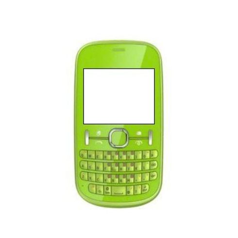 Előlap, Nokia Asha 200, 201 csak előlap (zöld)