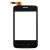 Érintőplexi, LG E435 Optimus L3 2 Dual (fekete)