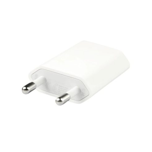 Apple A1400 gyári hálózati USB töltő használt (fehér) 1A
