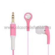 Handsfree HF-MP3-01 3,5mm headset (pink)