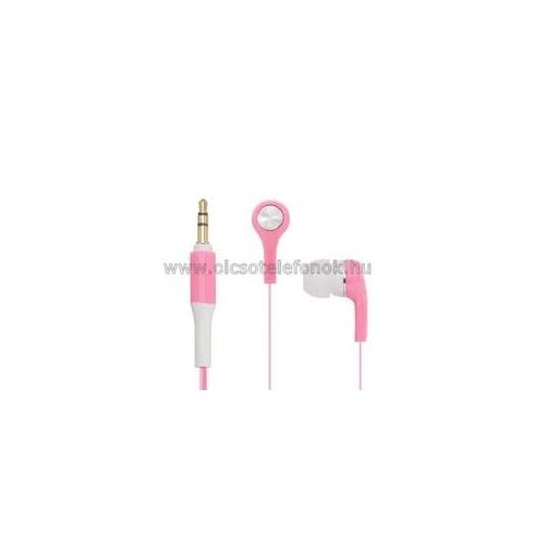 Handsfree HF-MP3-01 3,5mm headset (pink)