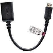 Sony Ericsson EC310 gyári microUSB OTG adapter kábel