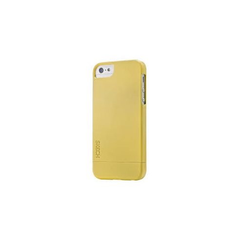 Tok műanyag, Apple iPhone 5/5S/SE (sárga)