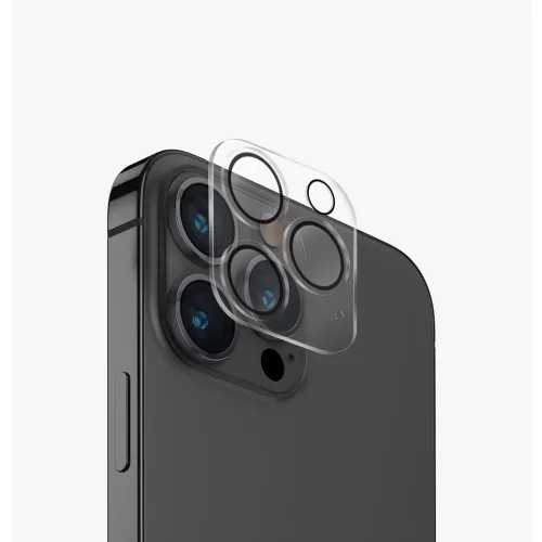 Kameravédő üveg, Apple iPhone 14 Pro/14 Pro Max (átlátszó sziget)