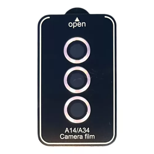 Kameravédő, Samsung A14/A34 (pink)
