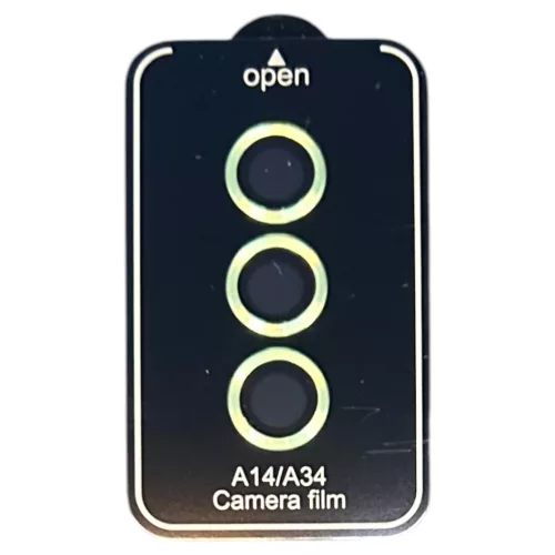 Kameravédő, Samsung A14/A34 (zöld)