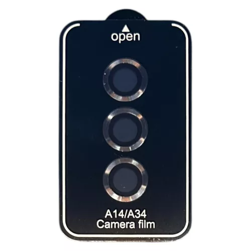 Kameravédő, Samsung A14/A34 (fekete)