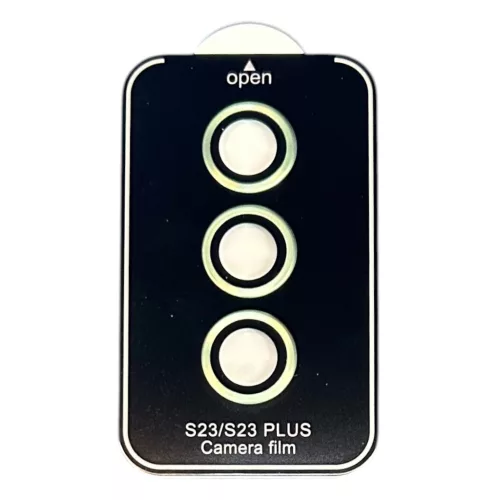 Kameravédő, Samsung S23/S23+ (zöld)