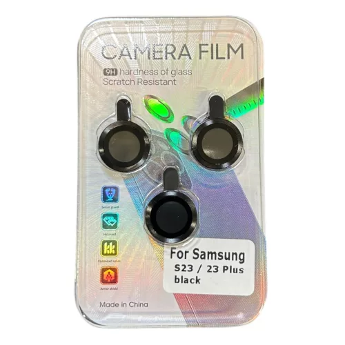 Kameravédő, Samsung S23/S23+ (fekete)