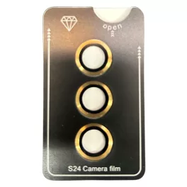 Kameravédő üveg, Samsung S24 (arany)