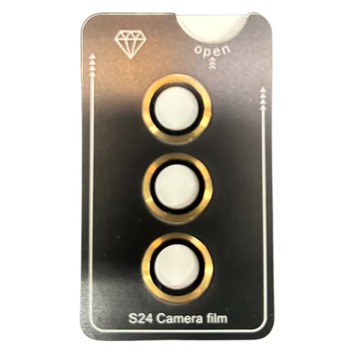 Kameravédő üveg, Samsung S24 (arany)