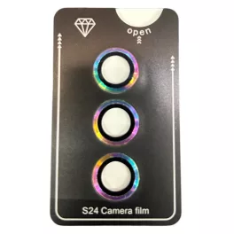 Kameravédő üveg, Samsung S24 (szivárvány)