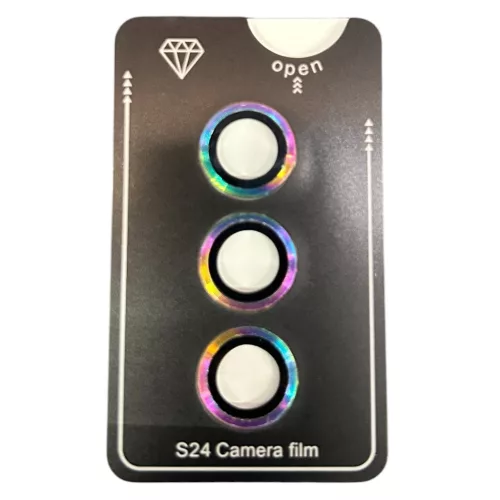 Kameravédő üveg, Samsung S24 (szivárvány)