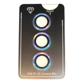 Kameravédő üveg, Samsung S24 Plus (szivárvány)