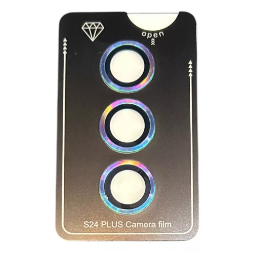 Kameravédő üveg, Samsung S24 Plus (szivárvány)