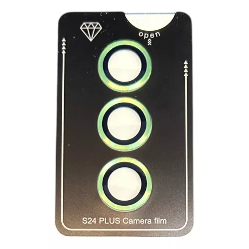 Kameravédő üveg, Samsung S24 Plus (világos zöld)