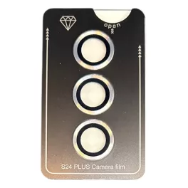 Kameravédő üveg, Samsung S24 Plus (ezüst)