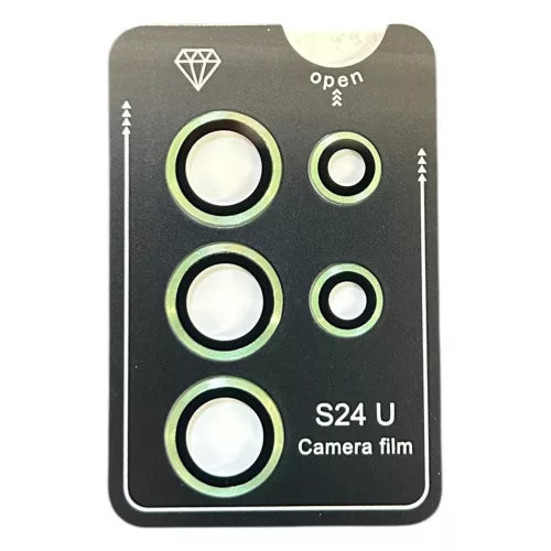 Kameravédő üveg, Samsung S24 Ultra (világos zöld)