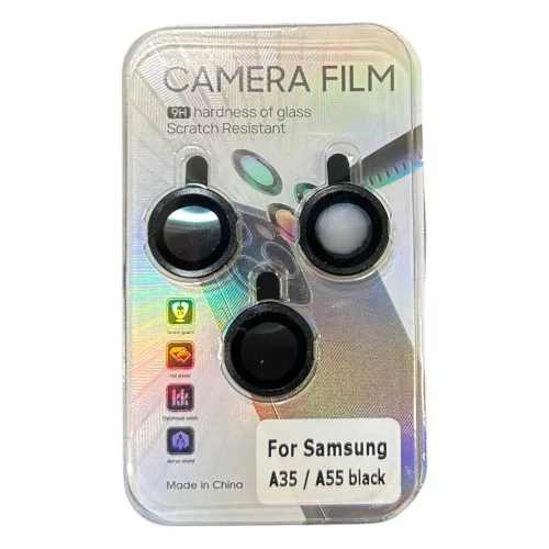 Kameravédő, Samsung A35/A55 (fekete)