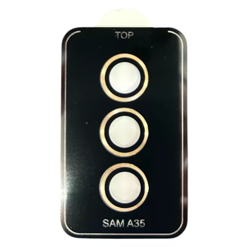 Kameravédő, Samsung A35 (arany)