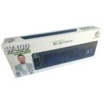 Egérpad,W400 Wirreless 80x30x0,3mm (fekete)