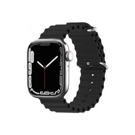   Óraszíj, Apple Watch Ocean Band 42/44/45/46/49 mm  (fekete)
