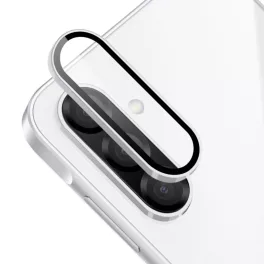 Kameravédő üveg, Samsung A56 (ezüst)