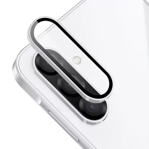 Kameravédő üveg, Samsung A56 (ezüst)