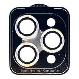 Kameravédő üveg, Apple iPhone 17 Pro/17 Pro Max (ezüst)