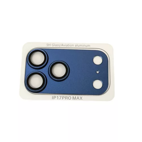 Kameravédő FULL FÉM - iPhone 17 Pro Max - Kék