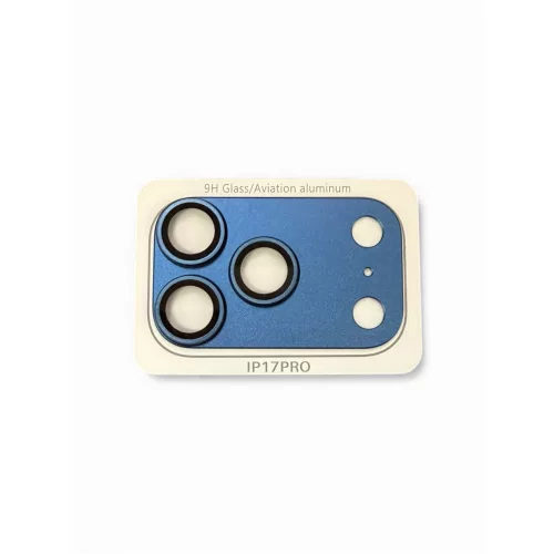 Kameravédő FULL FÉM - iPhone 17 Pro - Kék