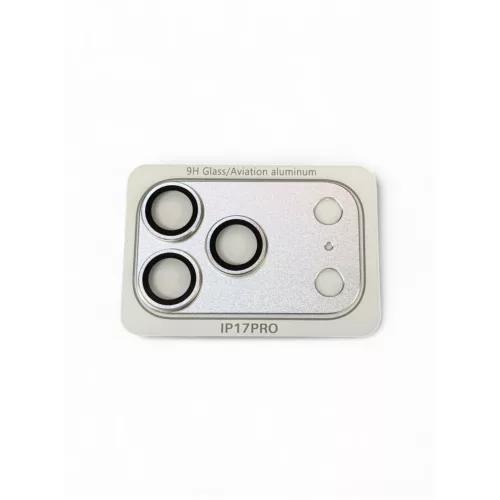 Kameravédő FULL FÉM - iPhone 17 Pro - ezüst