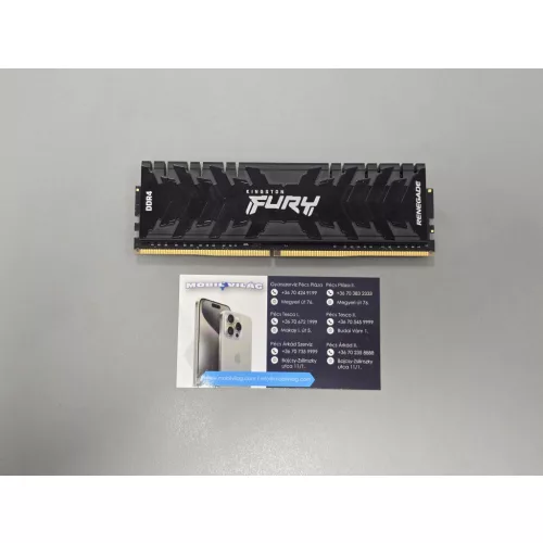 Kingston Fury Renegade 8GB DDR4 3600MHz Használt Ram