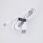 Adatkábel - 3M - USB-A - USB-C - Fehér - maXlife