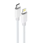 Adatkábel, Maxlife MXUC-05 USB C - Lightning (fehér)