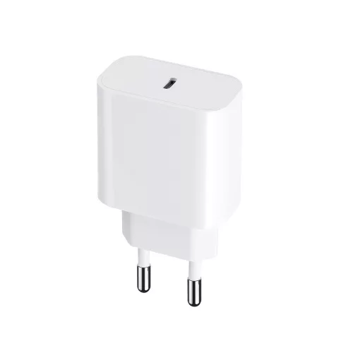Hálózati adapter - 20W - USB-C - fehér - Maxlife MXTC-06 PD QC 