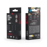 Adatkábel - 1M - USB-C - USB-C - szőtt - fekete - 100W  Mágneses összehúzás