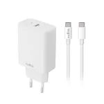 Hálózati töltő - 30W - USB-C + USB-C - fehér - Maxlife MXTC-10-30C