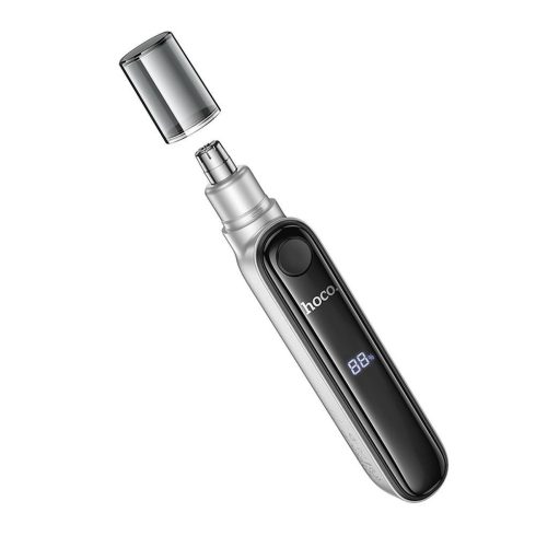 HOCO nose hair trimmer with display HP33 silver