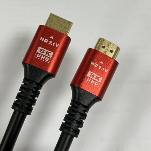 Cable HDMI to HDMI ver. 2.1 8K/60Hz, 4K/120 Hz 1 m black