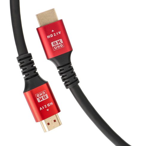 Cable HDMI to HDMI ver. 2.1 8K/60Hz, 4K/120 Hz 2 m black