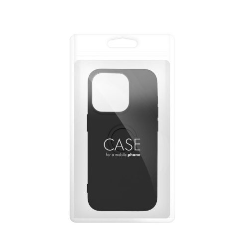 SILICONE RING case for SAMSUNG A16 5G / A16 4G black