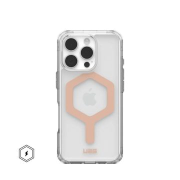   Case (UAG) Urban Armor Gear Plyo compatible with MagSafe for IPHONE 16 Pro ice / rose gold