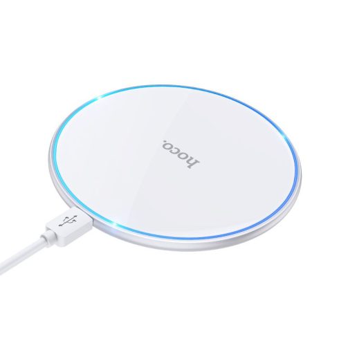 HOCO wireless charger with light 2A 15W CW6 Pro white