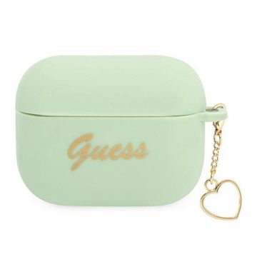   GUESS case for APPLE AirPods Pro GUAPLSCHSN (Silicone Charm Heart Collection) green