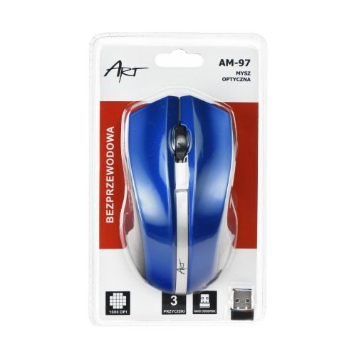 ART wireless computer mouse 2,4G 1000 dpi AM-97 blue